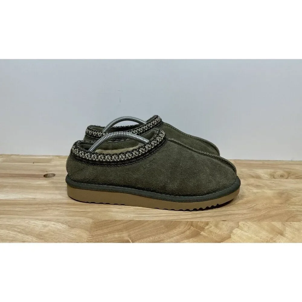 UGG Tasman 5955 Olive Green Slippers Sandals Women’s Size 6 Shoes